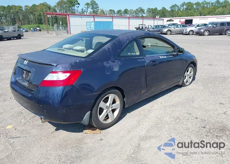 2006 Honda Civic Ex из США, поврежденный, VIN 2HGFG12826H571753